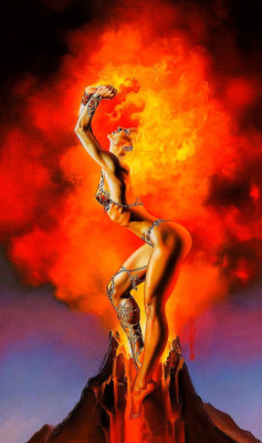 creamurjeans:  Mistress of Fire ~ Boris Vallejo 