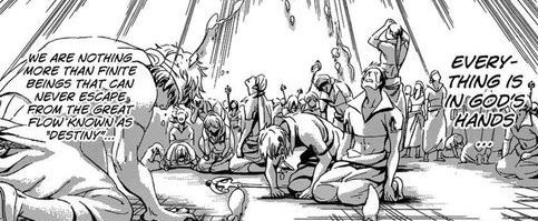 This arc has been going on for so long… I miss Alibaba This is from Chapter 232 of the manga Magi