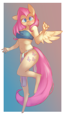 elijah-draws: flutterbuttI started to draw this in Medibang,