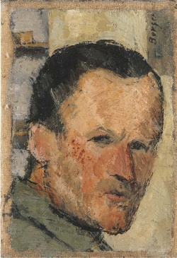 Hans Berger (Swiss, 1882-1977), Selbstporträt, 1916. Oil on