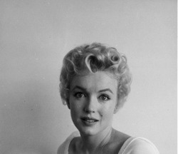 :  Marilyn Monroe photographed in 1956 © Milton Greene.   Cutie