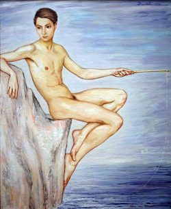 grundoonmgnx:  Nils Dardel,   Fiskaren (The Angler), 1931  