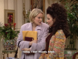 sleepbby:Fran Drescher in The Nanny (1993-99). Extremely relevant,