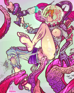xenozoophavs:  Tentacle Lusthttp://www.hentai-foundry.com/pictures/user/Noctualis