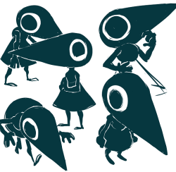 shnikkles:Jon was playing Monument Valley, and these little crow