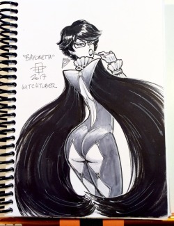 callmepo:   HAPPY HALLOWEEN!  Witchtober day 31: Bayonetta  