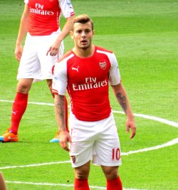 jvckwilshere:  Jack Wilshere bulge - Big cock outline