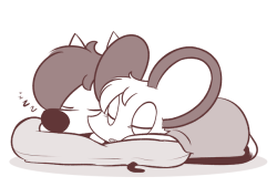 theartmanor:Been doing so many morning shifts, so tired… :3