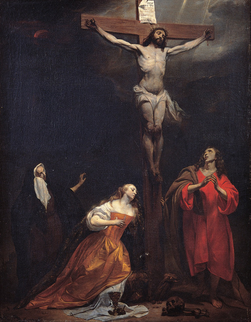 lionofchaeronea:The Crucifixion (Christ on the Cross), Gabriël