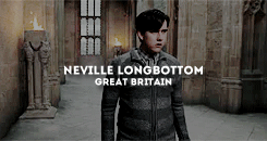 ginnxweasley: harry potter meme: [3 of 9] characters ~ neville