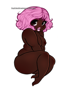 cupcakedrawings:  So here is the full collection of my fat girls