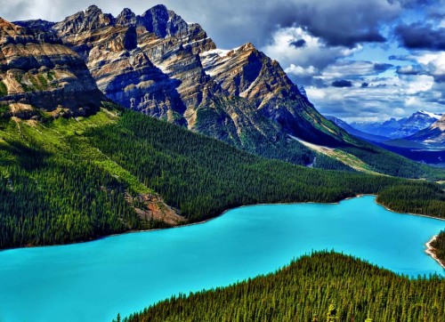 Natural beauty (Peyto Lake in Banff National Park ~ Alberta, Canada)