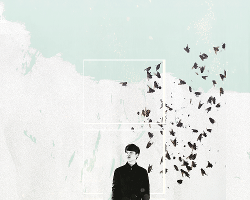 kyungfucius:   He carries stars in his pockets because he knows he fears the dark. Whenever sadness pays him a visit, he paints galaxies on the back of his hands  