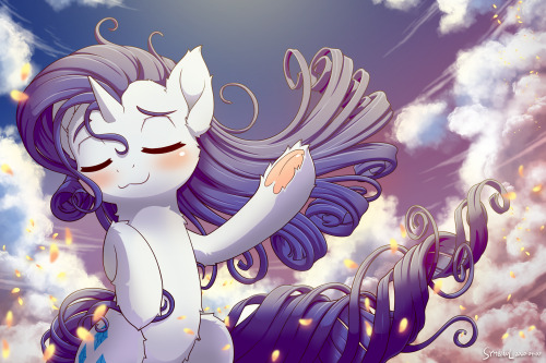 symbianlart:  Rarity has really complicated hair. .3. Made it