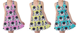 holleyteatime:    ✨ New! ✨ Cute rice ball Sleeveless Skater