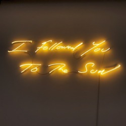 midnight-charm:I Followed You To The Sun, Tracey Emin