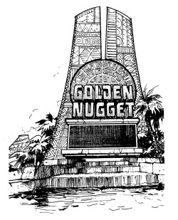 vintagelasvegas:  Plans for Golden Nugget on the Strip, 1987