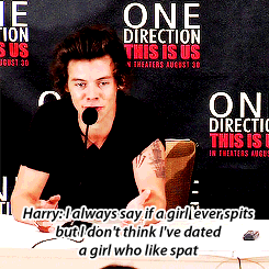 stylin-library:  Harry explaining his first date deal breakers