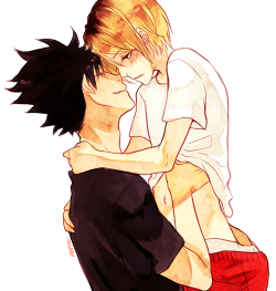 poopyuu:KuroKen to warm up your day/night or whatever <3 