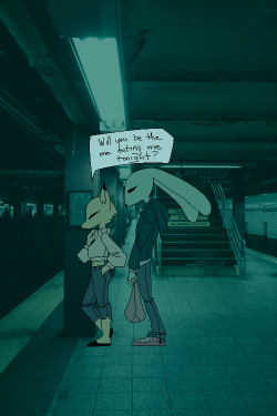 hauntbear:  fox and rabbit 