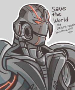 anotheramazedperson:  i drew a quick ultron