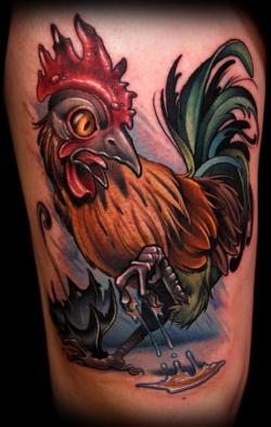 fuckyeahtattoos:  Tattoo by Kelly Doty of Ink & Dagger