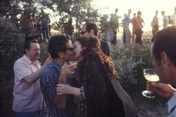 la-femme-terrible:Pier Paolo Pasolini and Maria Callas kiss in