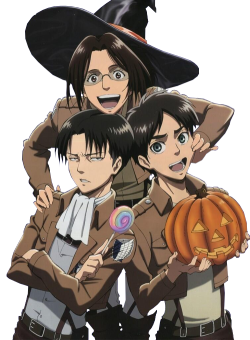 transparent-hime:  transparent halloween shingekis (●´ω｀●)ゞ