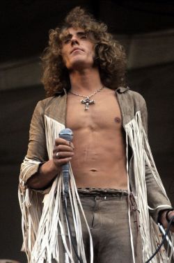 thesongremainsthesame:  Roger Daltrey at Woodstock, 1969.