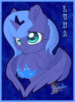 datcatwhatcameback:  mylittleponyoficialg4:  Cute Luna by UniSoLeiL