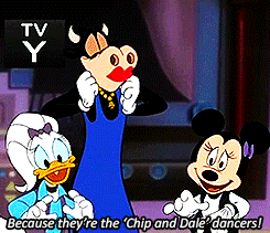 ashieart:  mrs-mojo-risin-blues:  loveholic198:  It’s Ladies’ Night at the House of Mouse!  This joke when over my head as a kid.  OH. /OH/  Am I going to hell for finding this sexy?  O.o