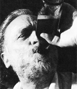 sonofbukowski:  “Drinking is an emotional thing. It joggles