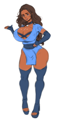 jay-marvel:  Redid my old adult Katara design   I need~ <