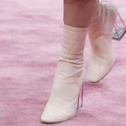 jai-by-joshua:Latex Ankle Boots @ Dior Couture by Raf Simmons