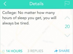 moonbeamtea:  cartel:  college & sleep  Oh sweet summer child.