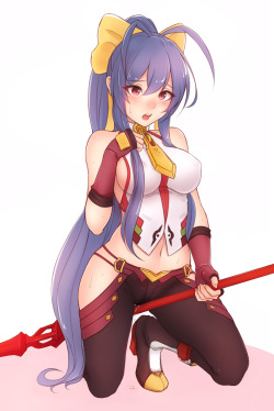 bluefield:  Commission, Mai Natsume from Blazblue