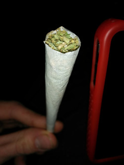 reddlr-trees:  Rolled and smoked quite possibly my best joint