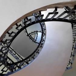 theimportanceofbeingmodernist:  Spiral Staircase at George Loveless