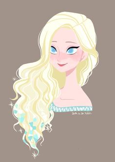 the most beautiful picture I’ve ever seen of Elsa, she