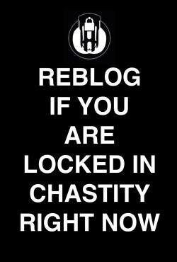chastity-key-holder:  mywifecallsmepeggy:  locked-cock:  mychasteylife: