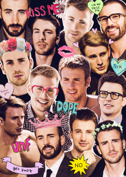 colllages:  requested: chris evans 