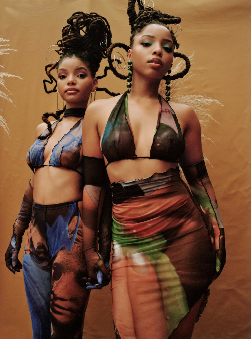 voulair:chloe x halle photographed by   daria kobayashi ritch