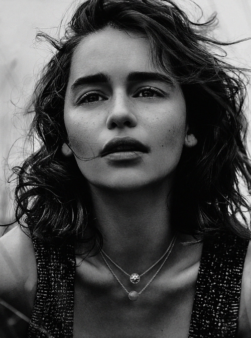 thequeensofbeauty:Emilia Clarke by Lachlan Bailey for Dior Magazine,