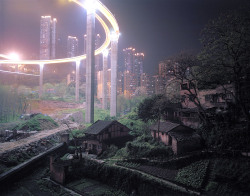 boundlism:     Elevated roads encroaching farmhouses - Chongqing,