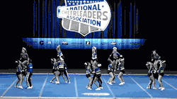 cheerleadinggifs:  cali smoed nca 2013 day 1