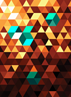 samrowedraws:  A personal experiment with using triangles. I