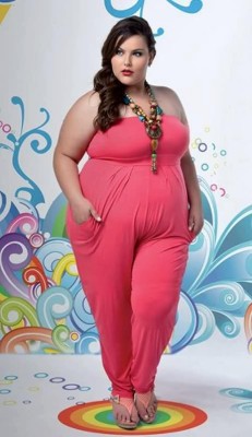 fabulousandthick:  Love that jumpsuit on her so cute!! She’s