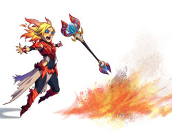 feedercomics:  Hellfire Lux by ~irahi 