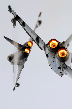 classy-captain:  Austrian Airforce Eurofighters by Zachery Fuhrman