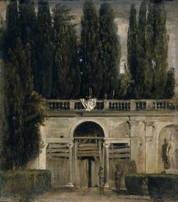 spoutziki-art:    Diego Velázquez -  Jardín de la Villa Médicis